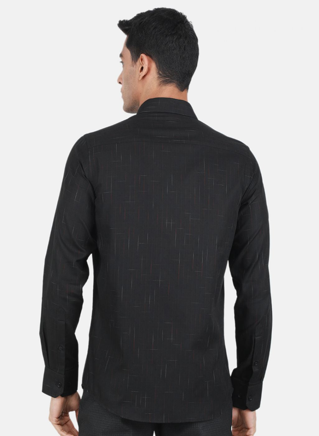 Men Black Solid Shirt