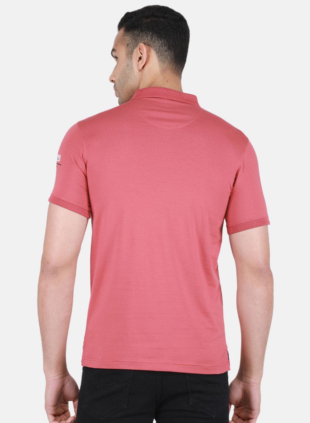 Men Pink Printed T-Shirt