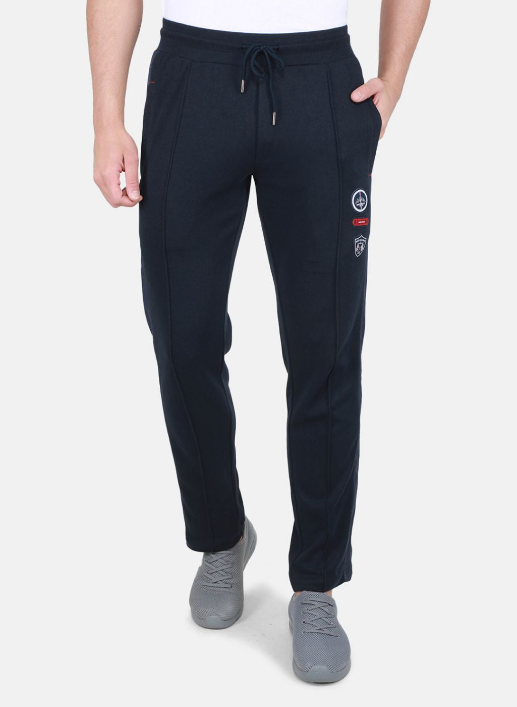 Men NAvy Blue Regular Fit Lower