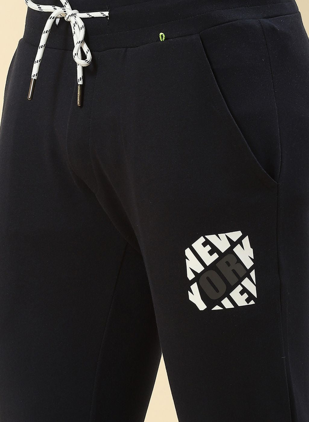 Men NAvy Blue Regular Fit Lower