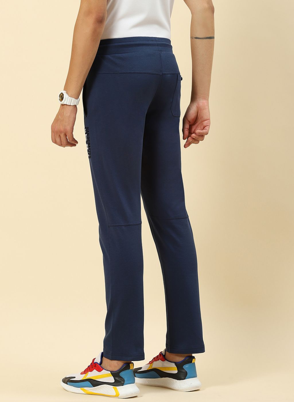 Men Blue Regular Fit Lower