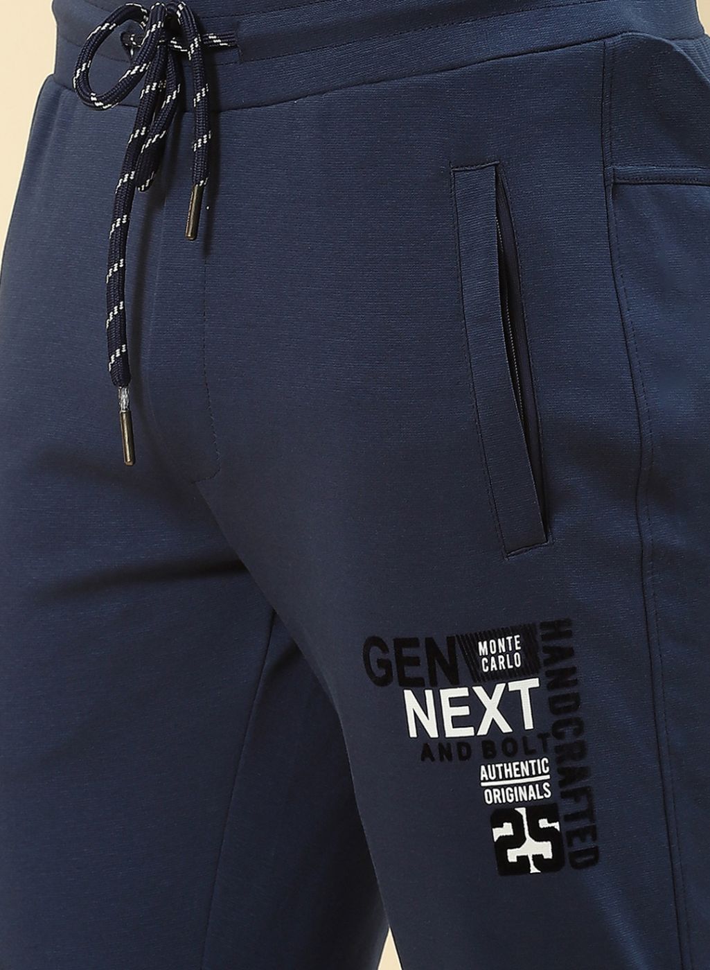 Men Blue Regular Fit Lower