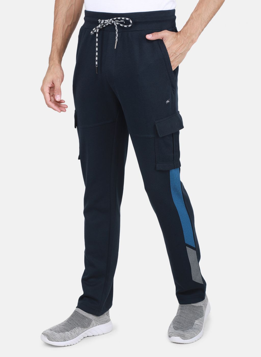 Men NAvy Blue Regular Fit Lower