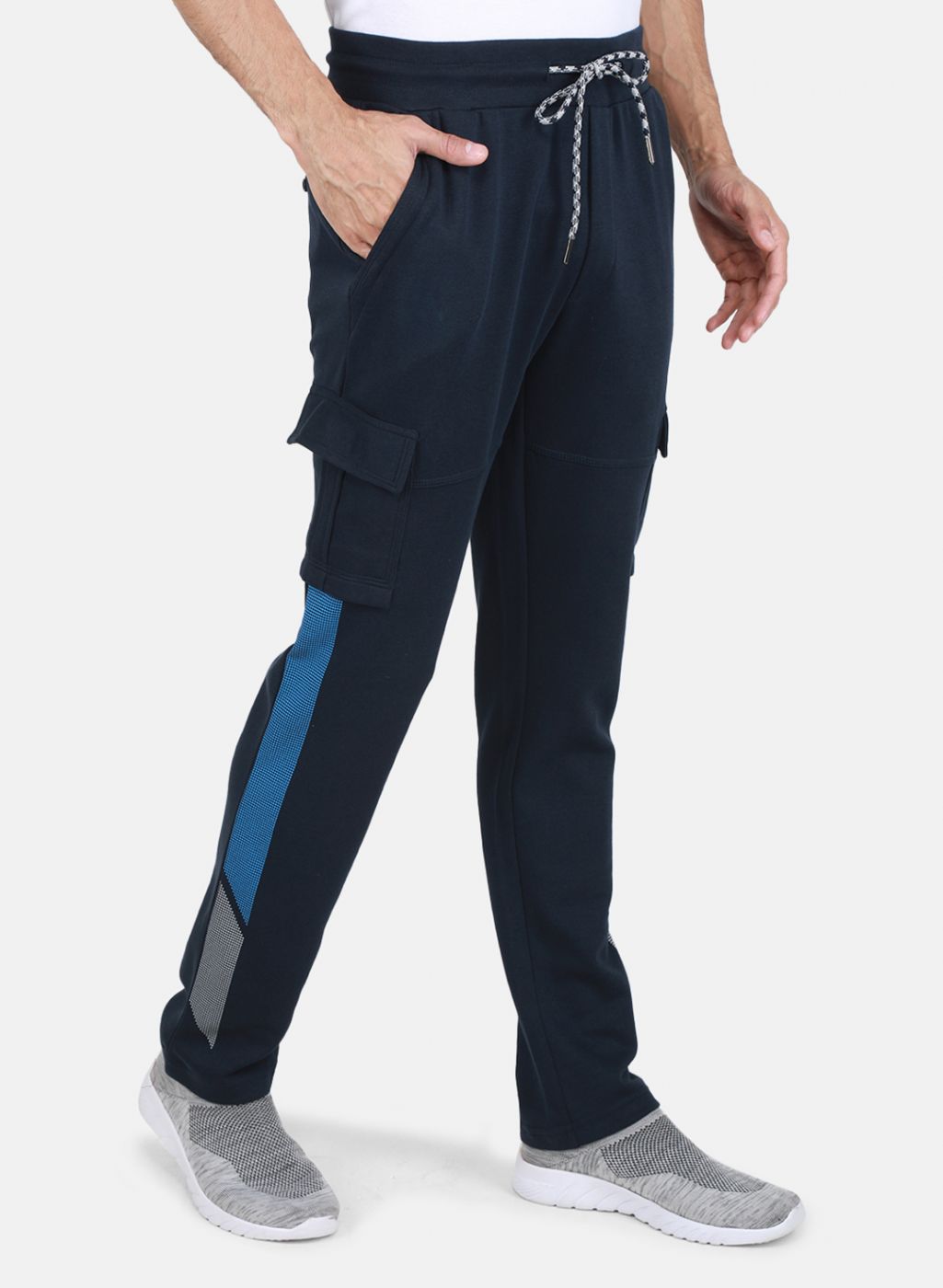 Men NAvy Blue Regular Fit Lower