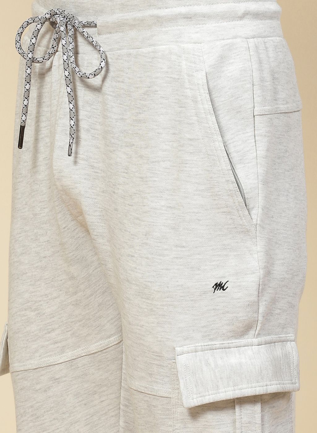 Men Grey Regular Fit Lower