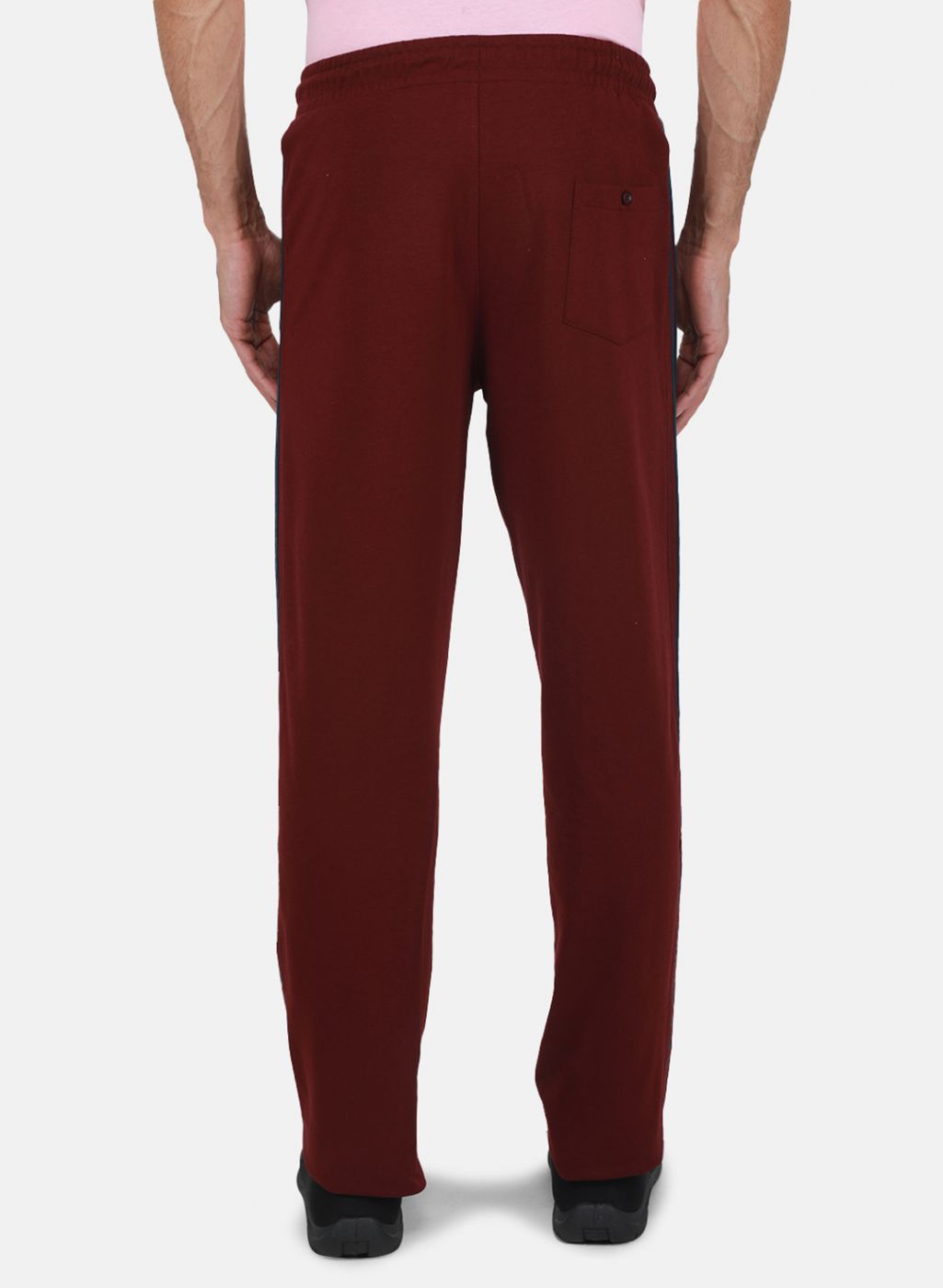 Men Maroon Regular Fit Lower
