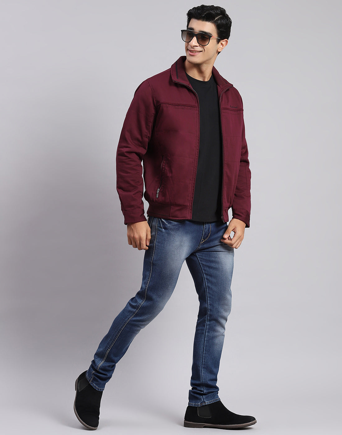 Maroon Jacket Monte Carlo Jackets Online Buy Men Maroon Jaquard