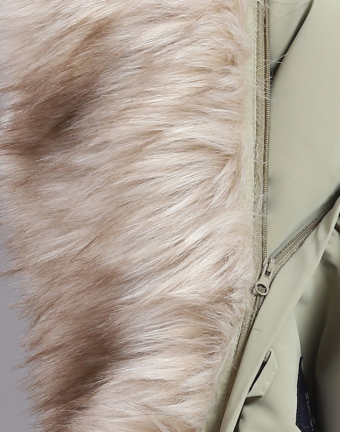 Women Green Solid Stand Collar Full Sleeve Jacket