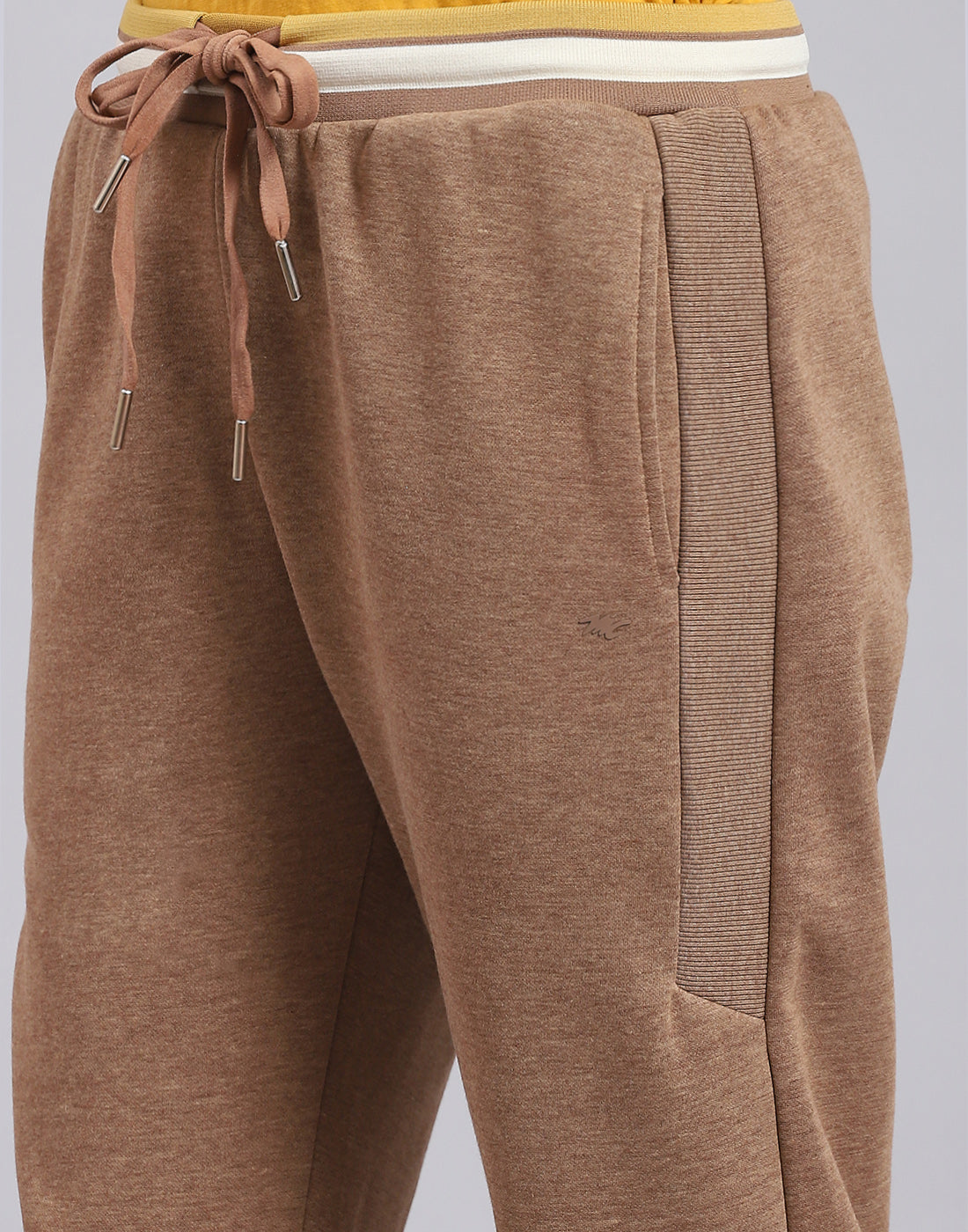 Women Brown Solid Regular Fit Winter Lower