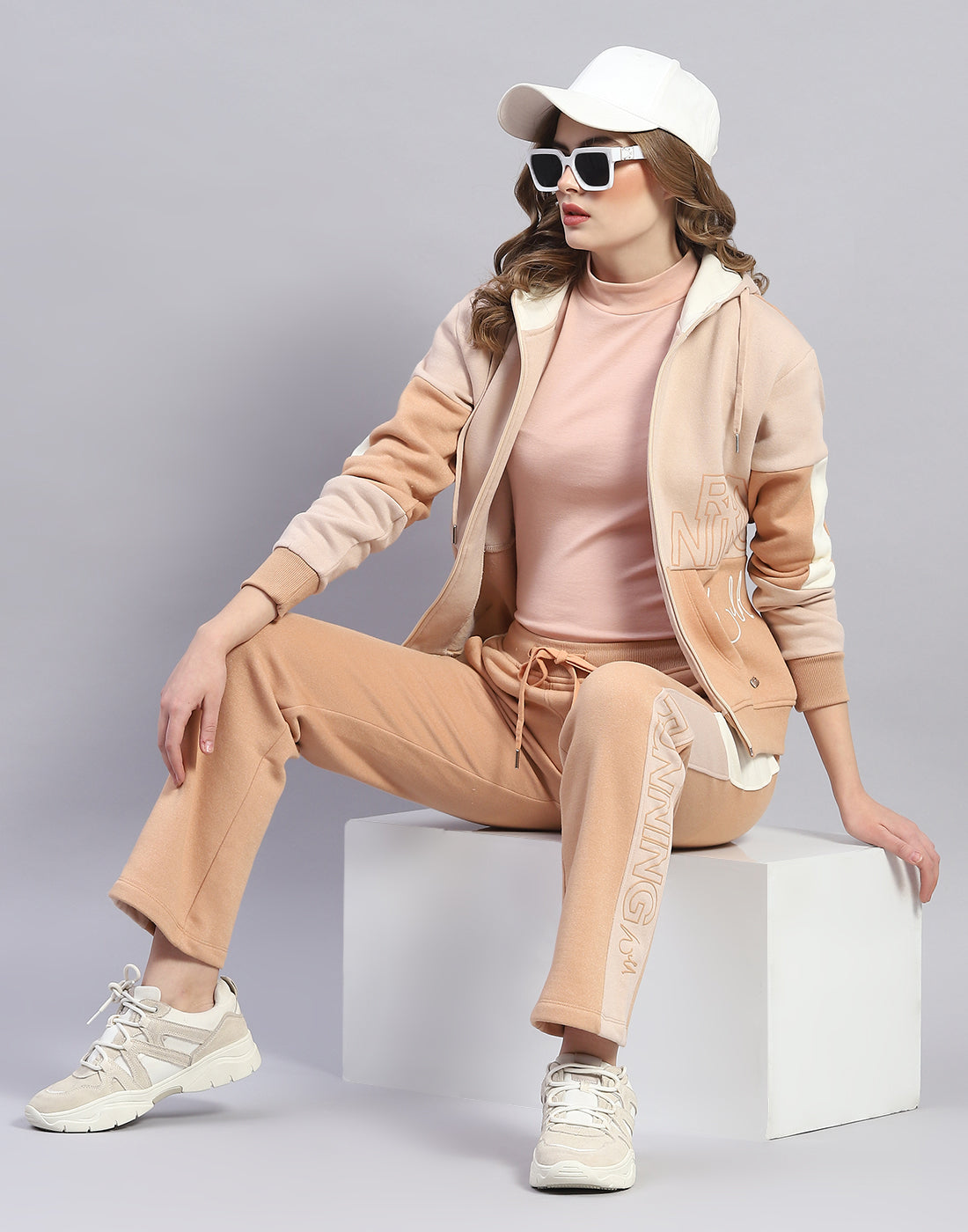 Monte Carlo Ladies Beige Hoodie Buy MONTE CARLO Women Printed