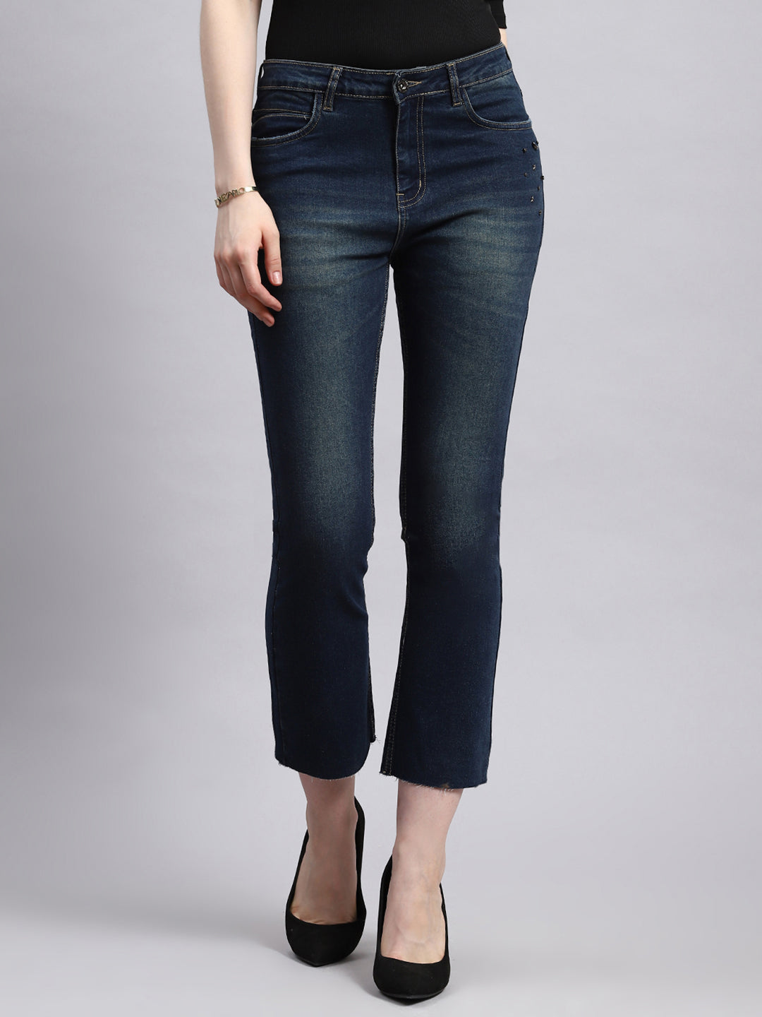 Women Blue Slim Fit Denim