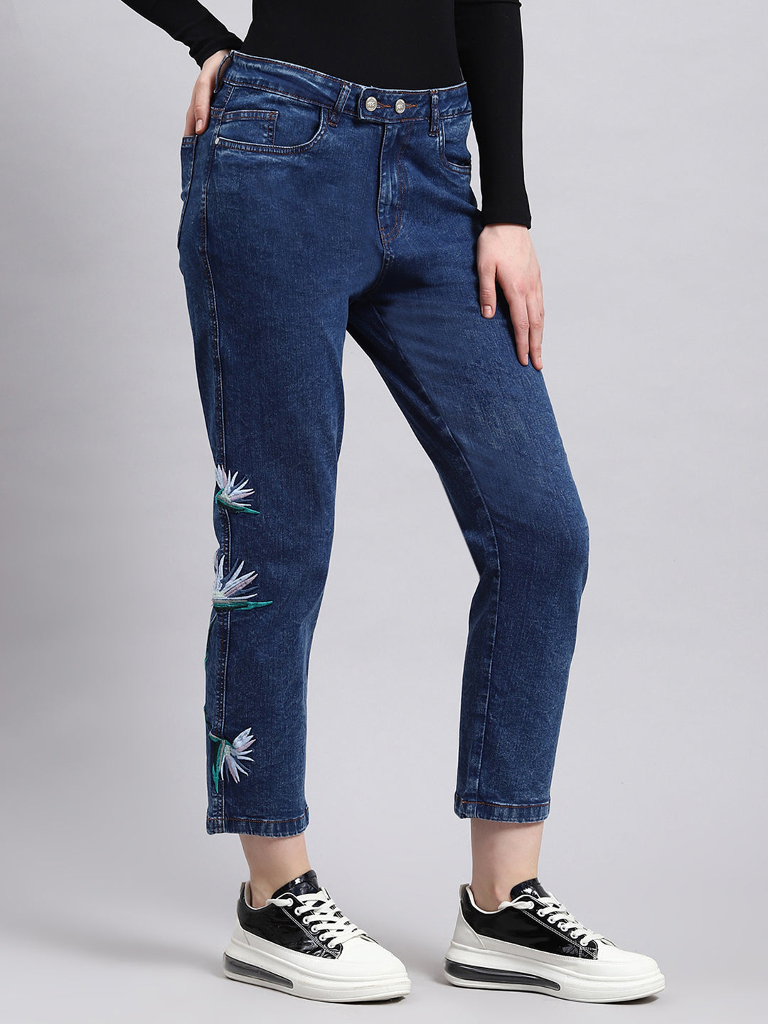 Women Blue Regular Fit Denim