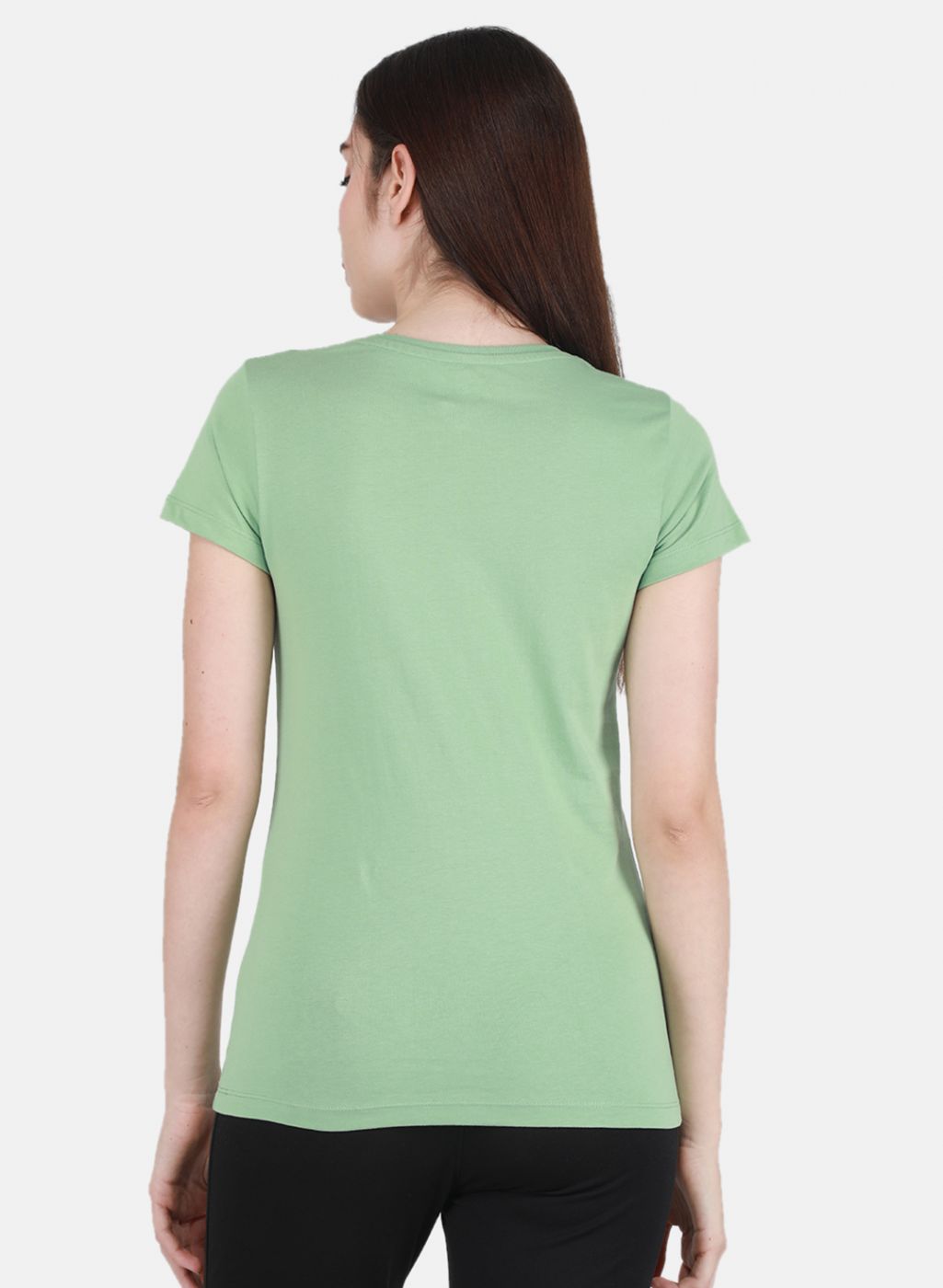 Women Green & Purple Solid Top 2 Pc Set