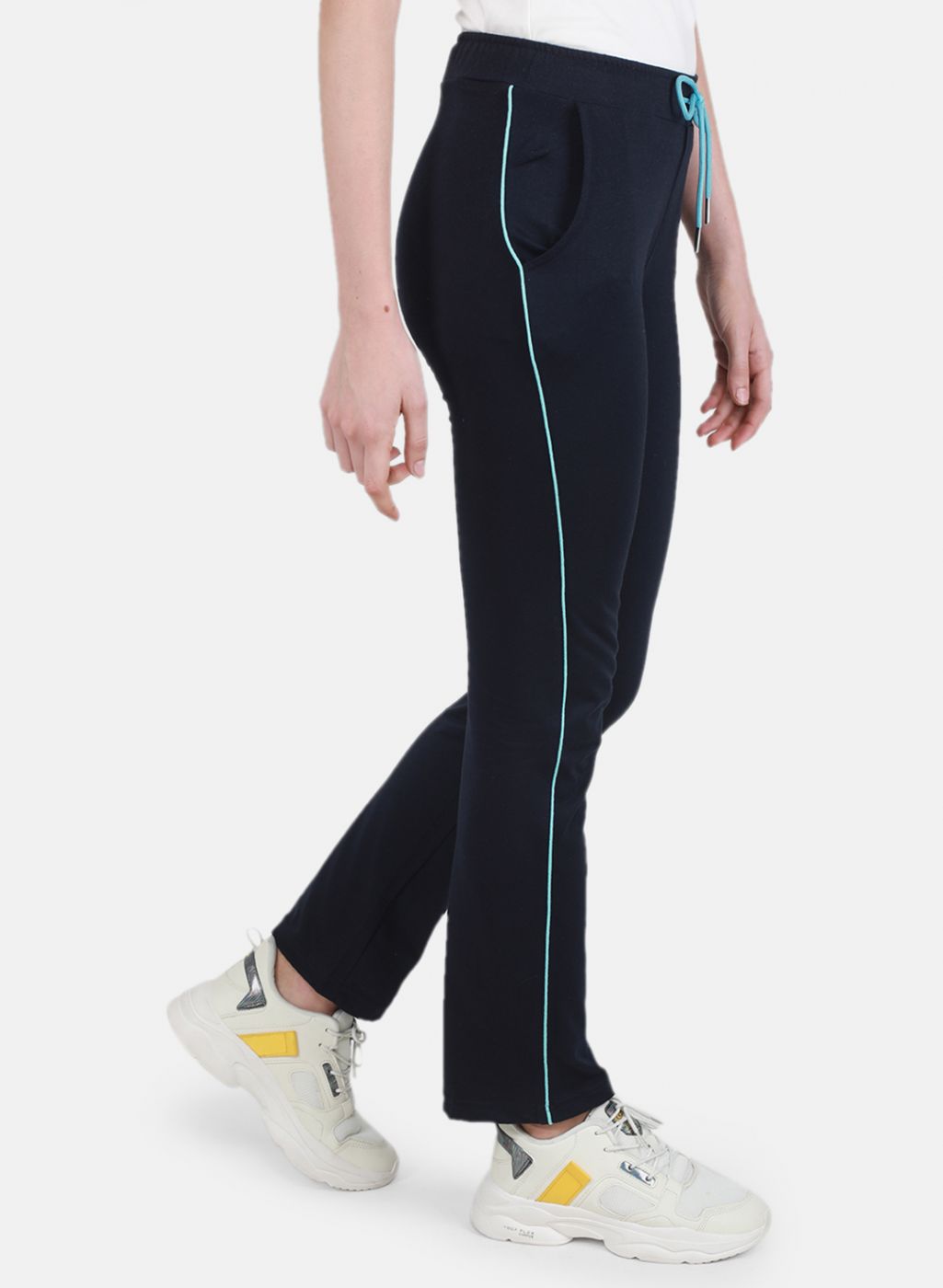 Women NAvy Blue Regular Fit Lower