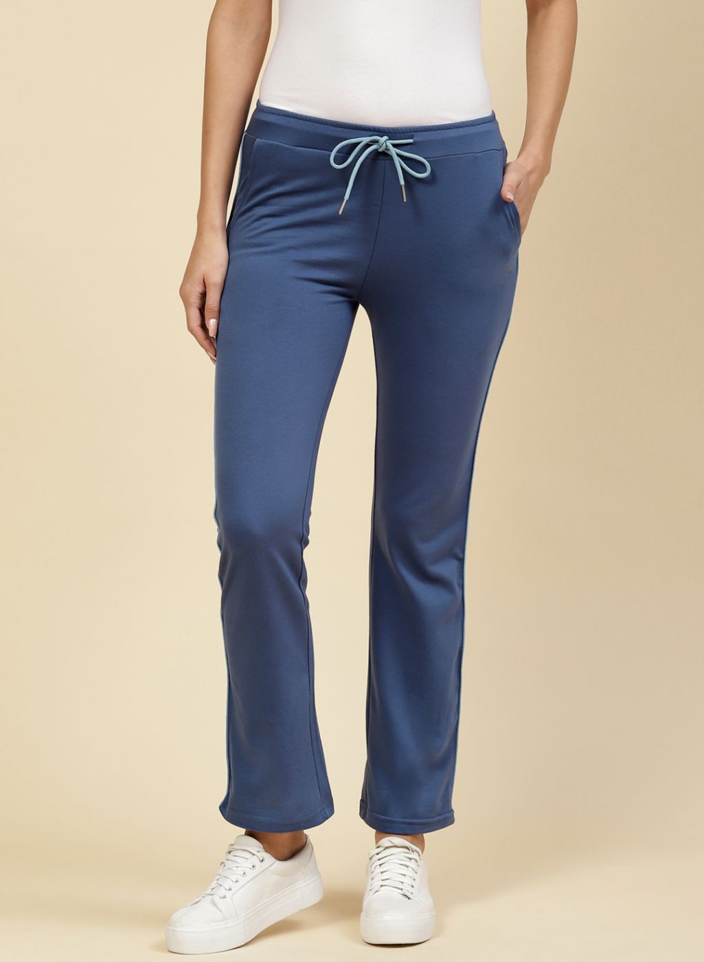 Women Blue Regular Fit Lower