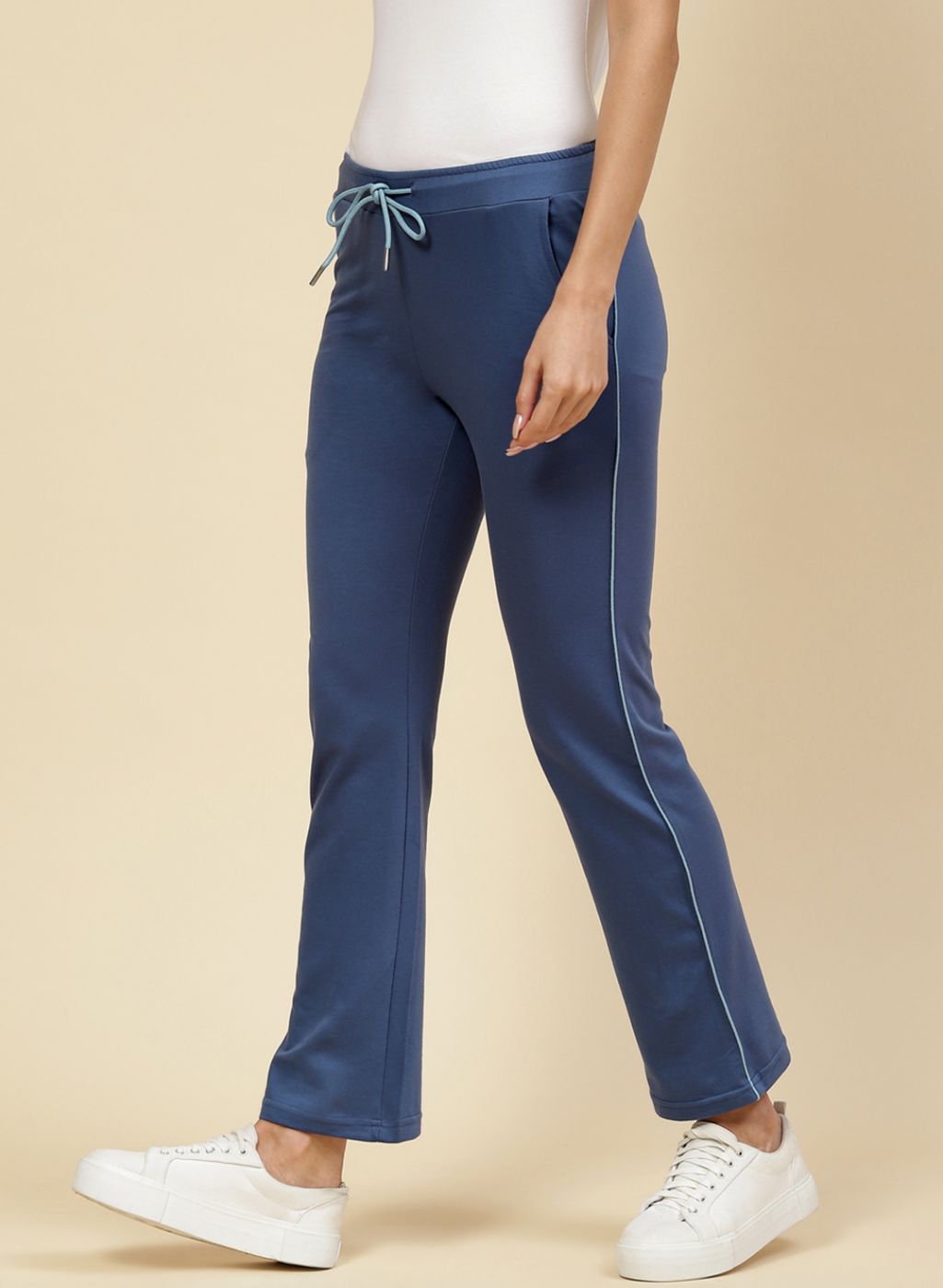 Women Blue Regular Fit Lower