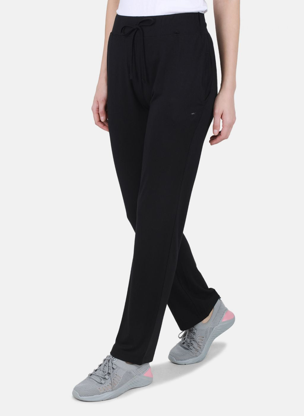 Women Black Regular Fit Lower