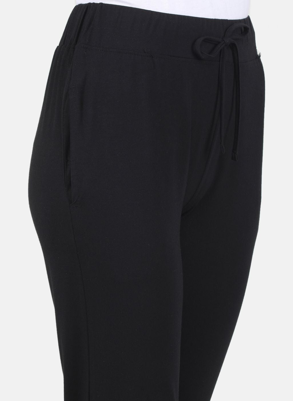 Women Black Regular Fit Lower