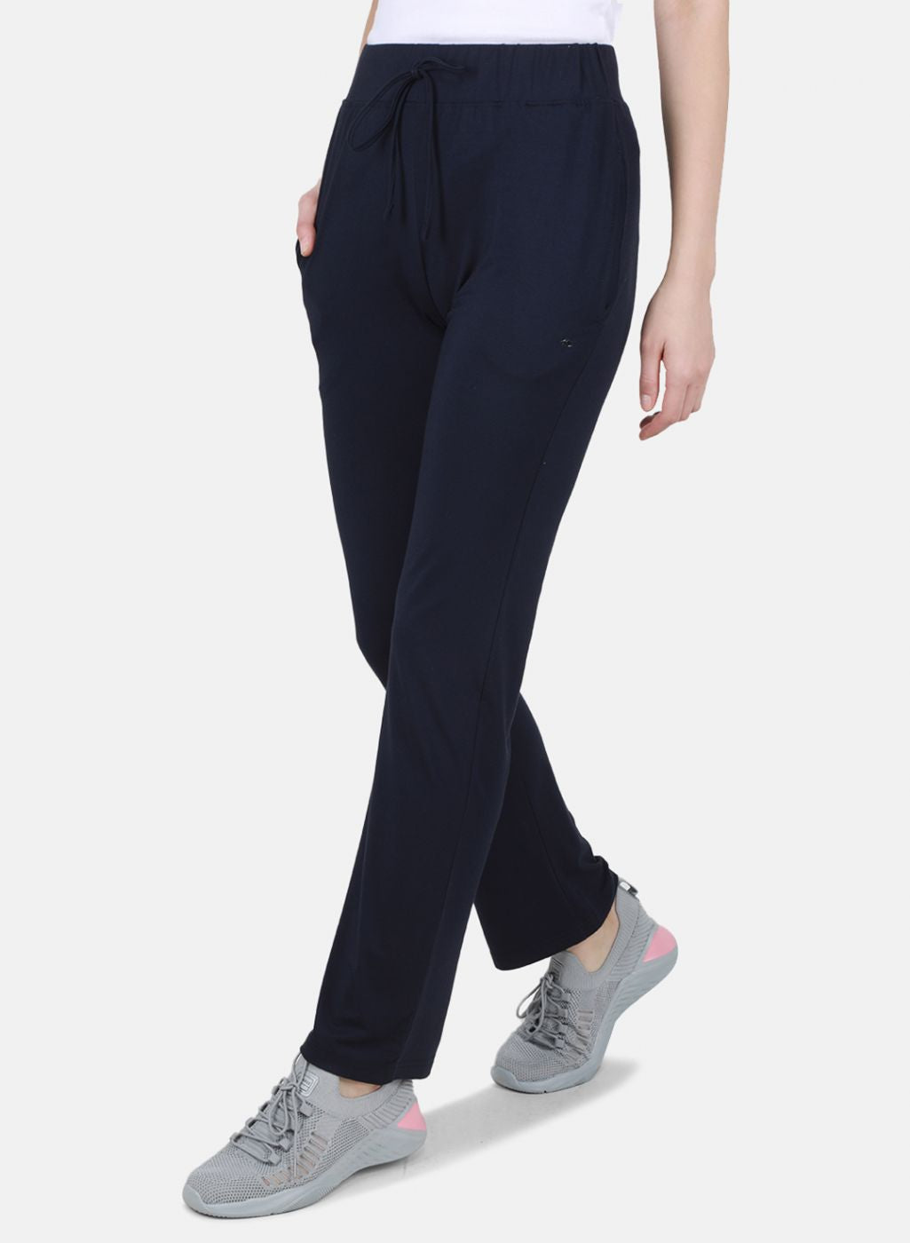 Women NAvy Blue Regular Fit Lower