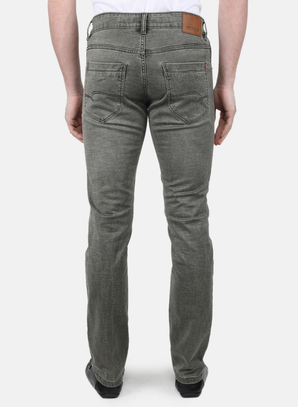 Men Brown NArrow Fit Denim