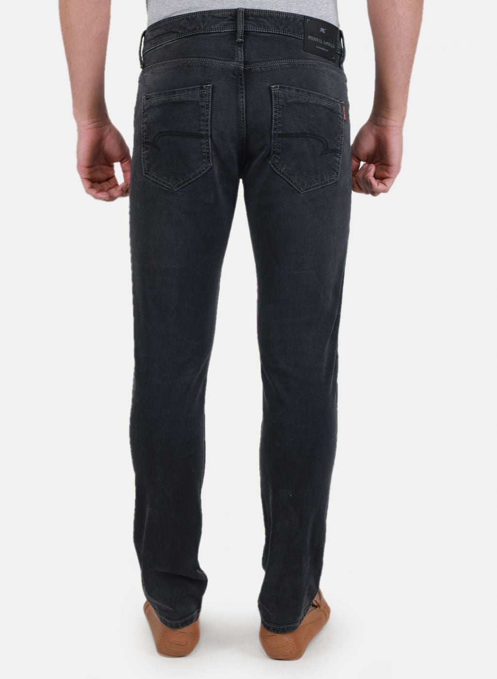 Men Grey Regular Fit Denim