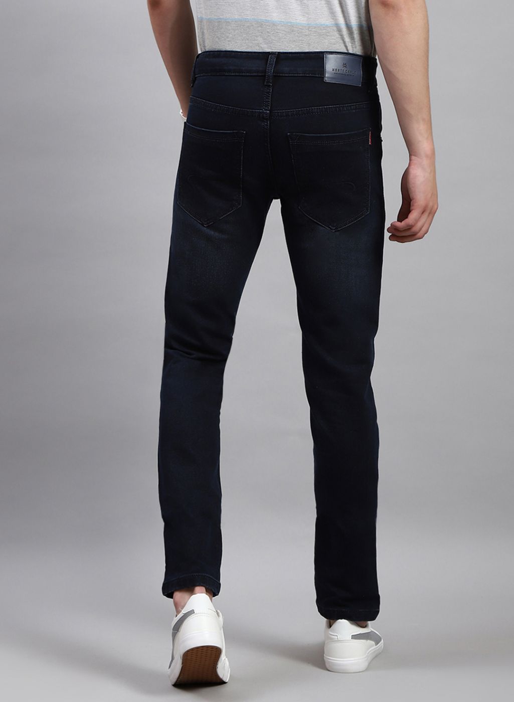 Men NAvy Blue Skinny Fit Denim