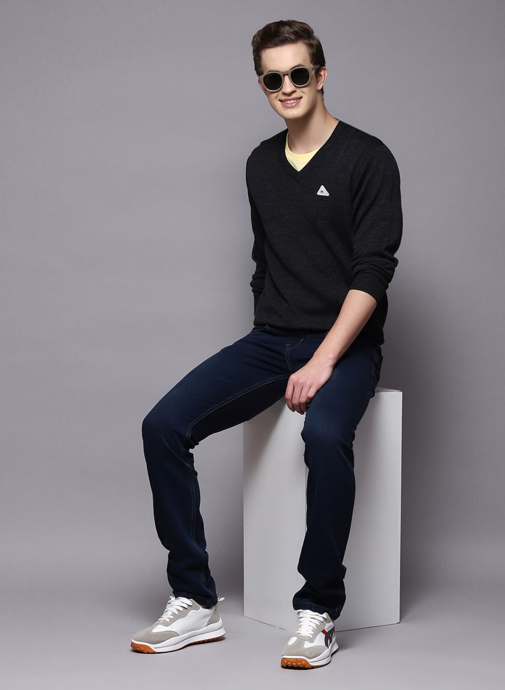 Men Blue NArrow Fit Denim