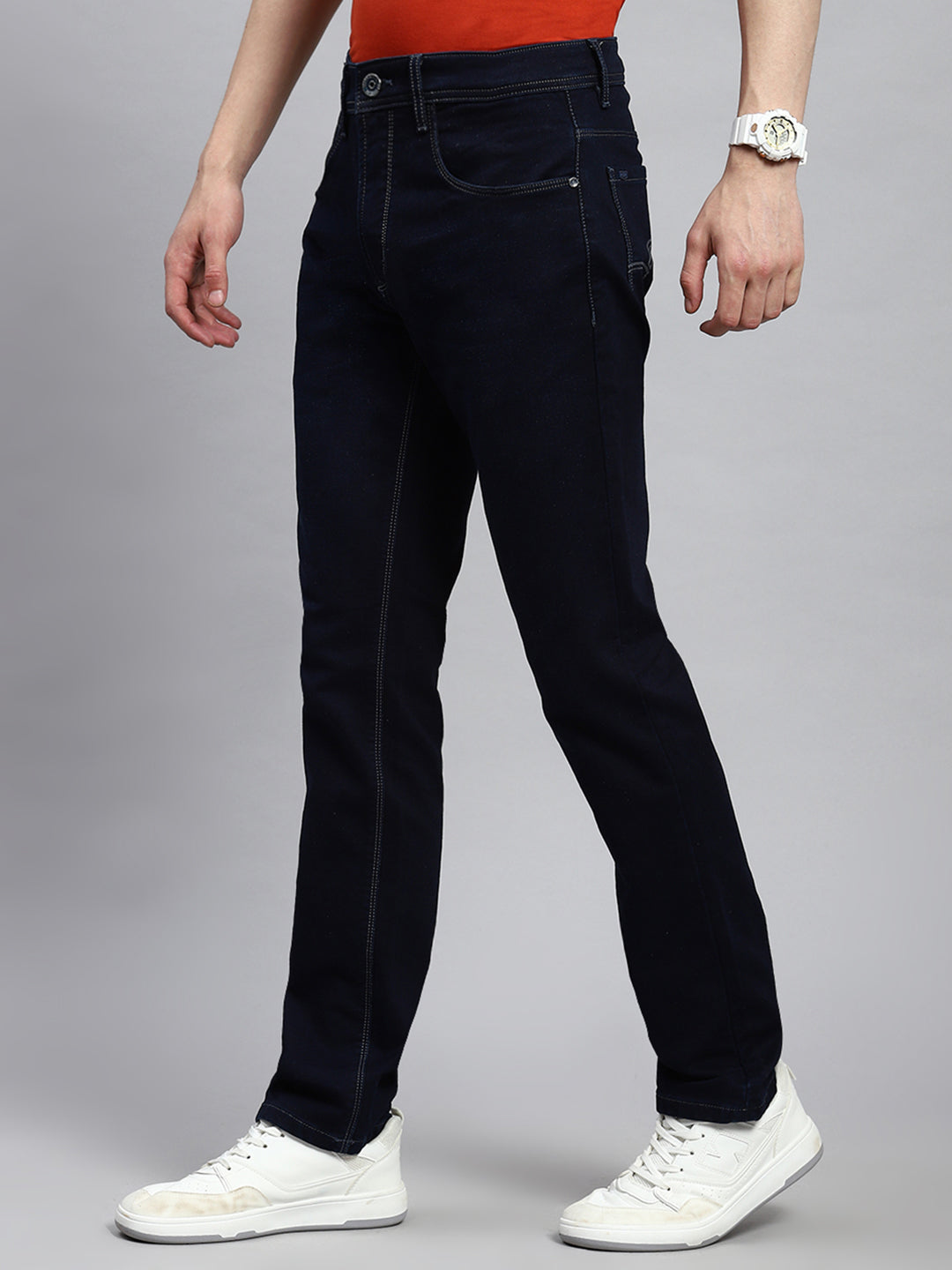 Men Blue Regular Fit Denim