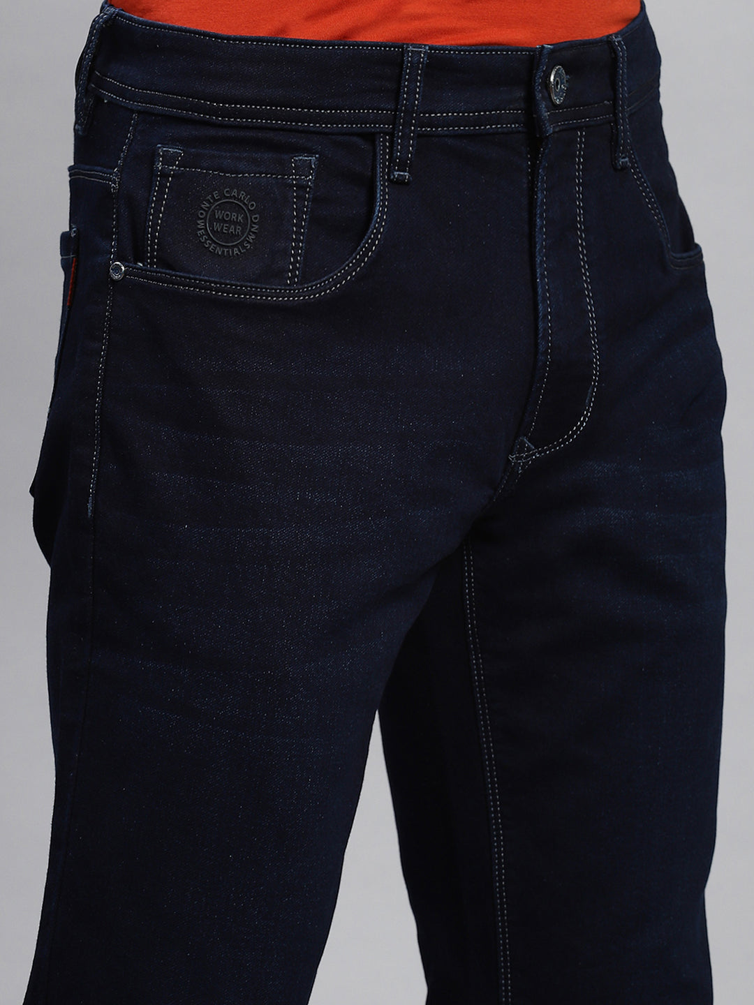 Men Blue Regular Fit Denim