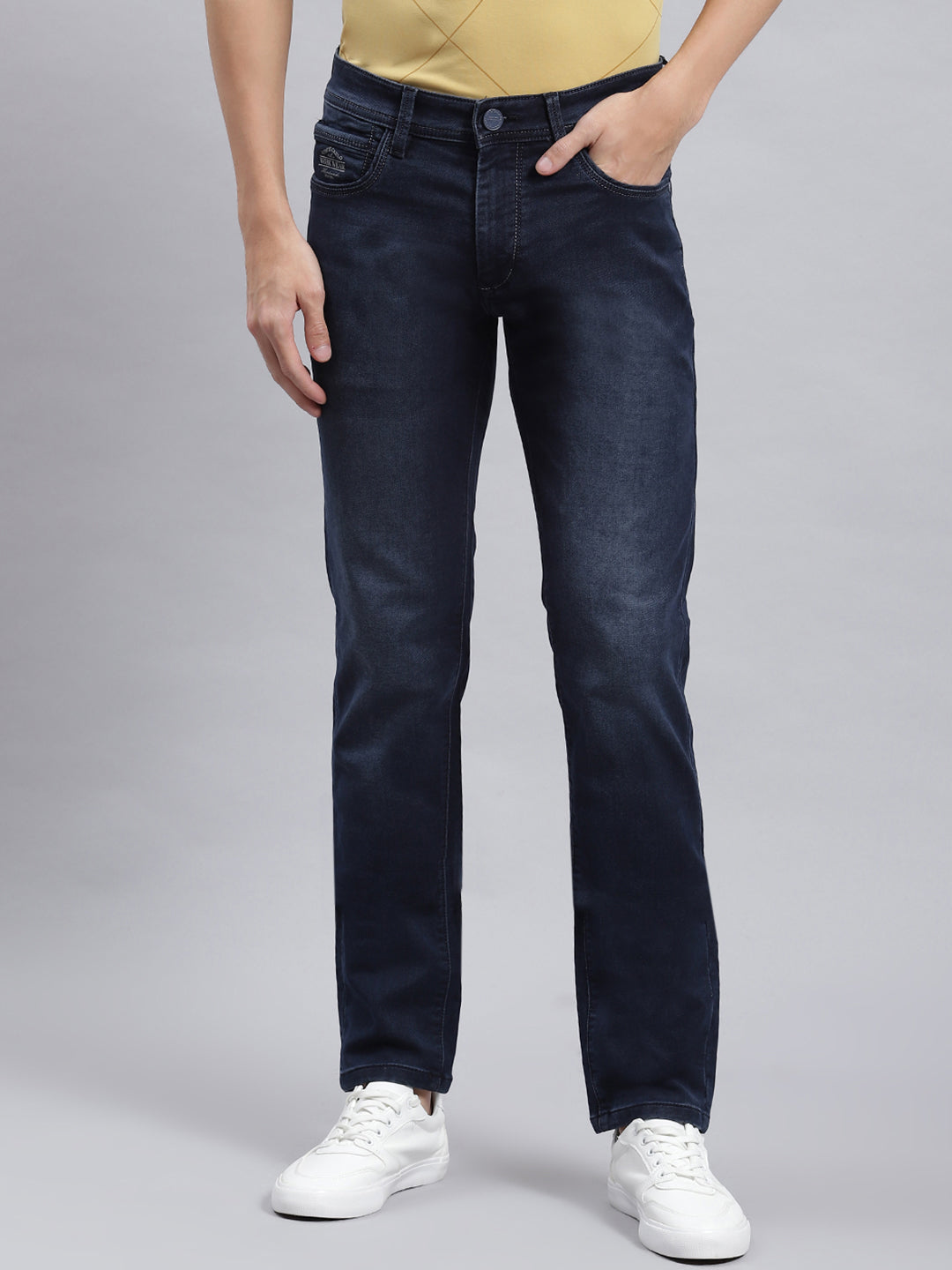 Men Blue Narrow Fit Denim