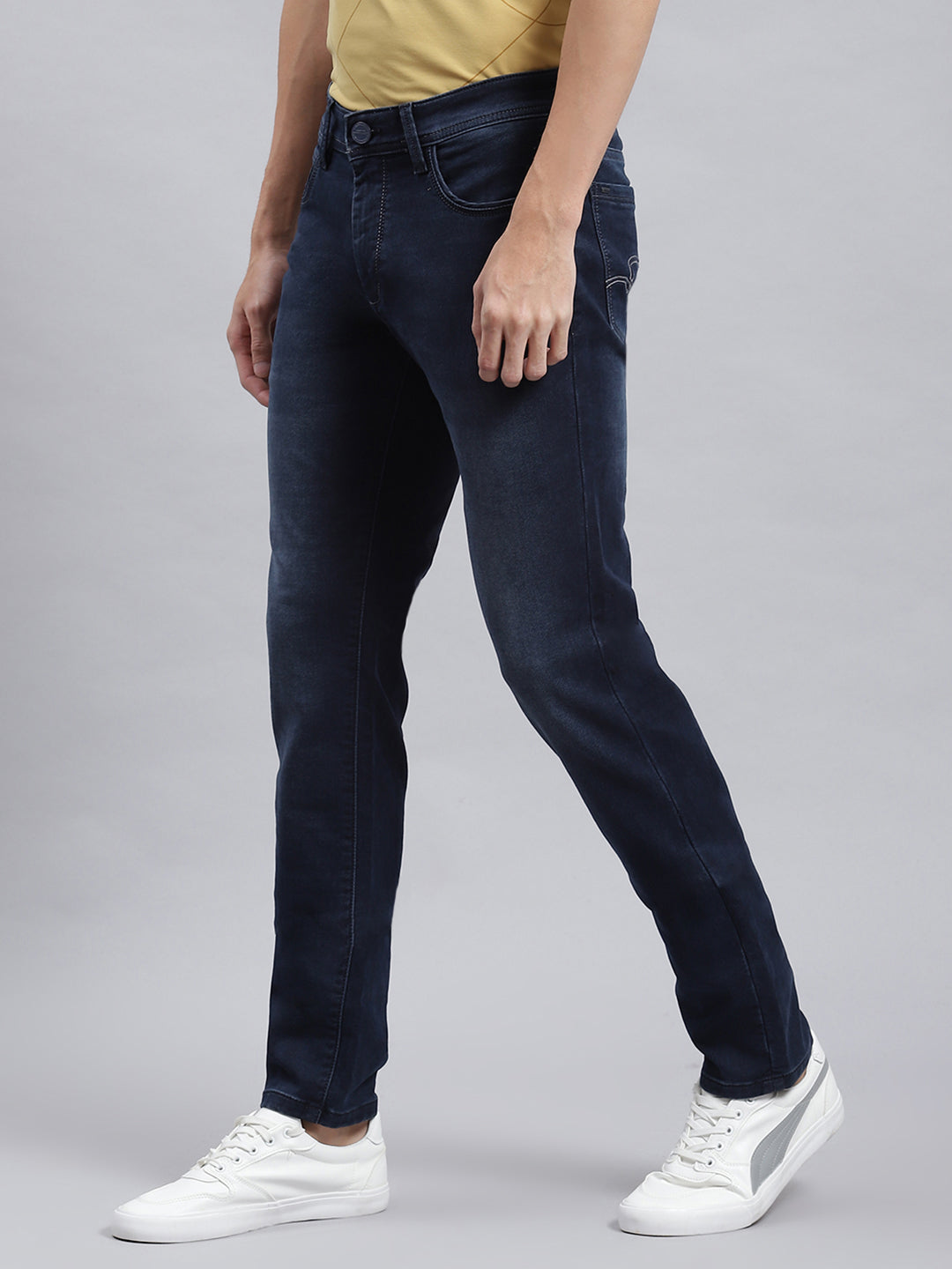 Men Blue Narrow Fit Denim