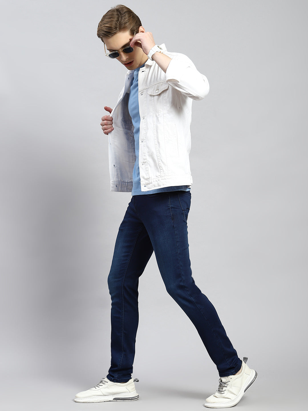 Men Blue Skinny Fit Denim