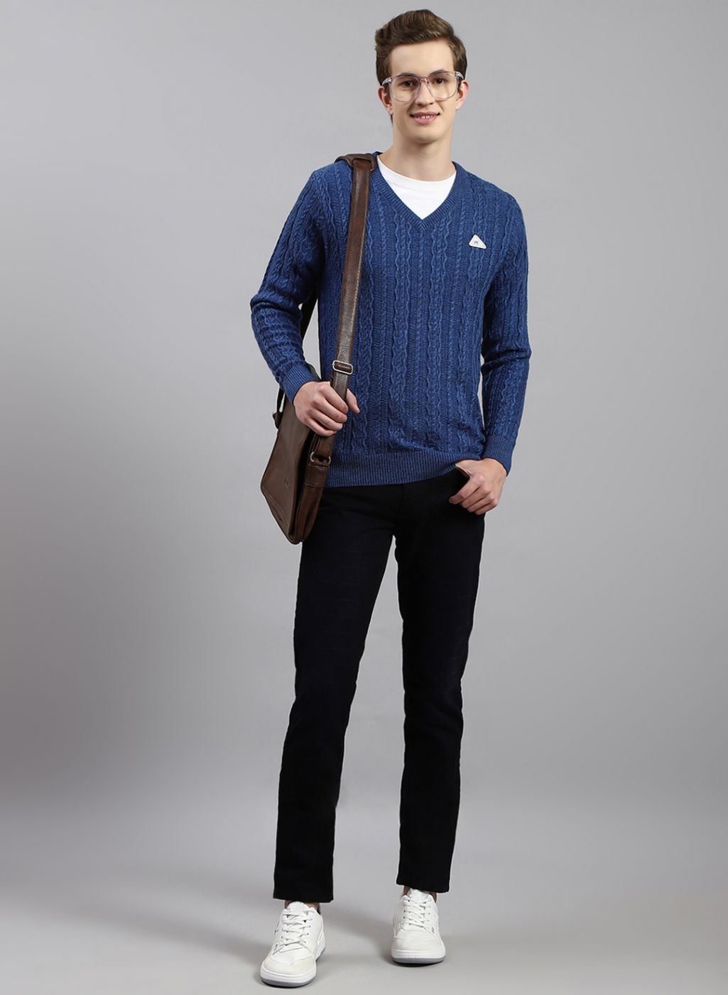 Men Black NArrow Fit Denim