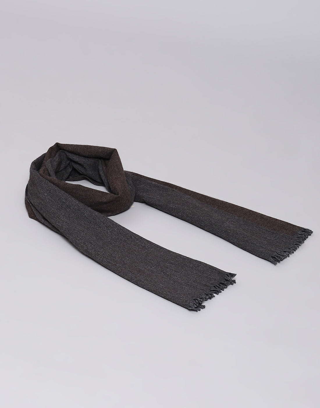 Men Black Solid Muffler