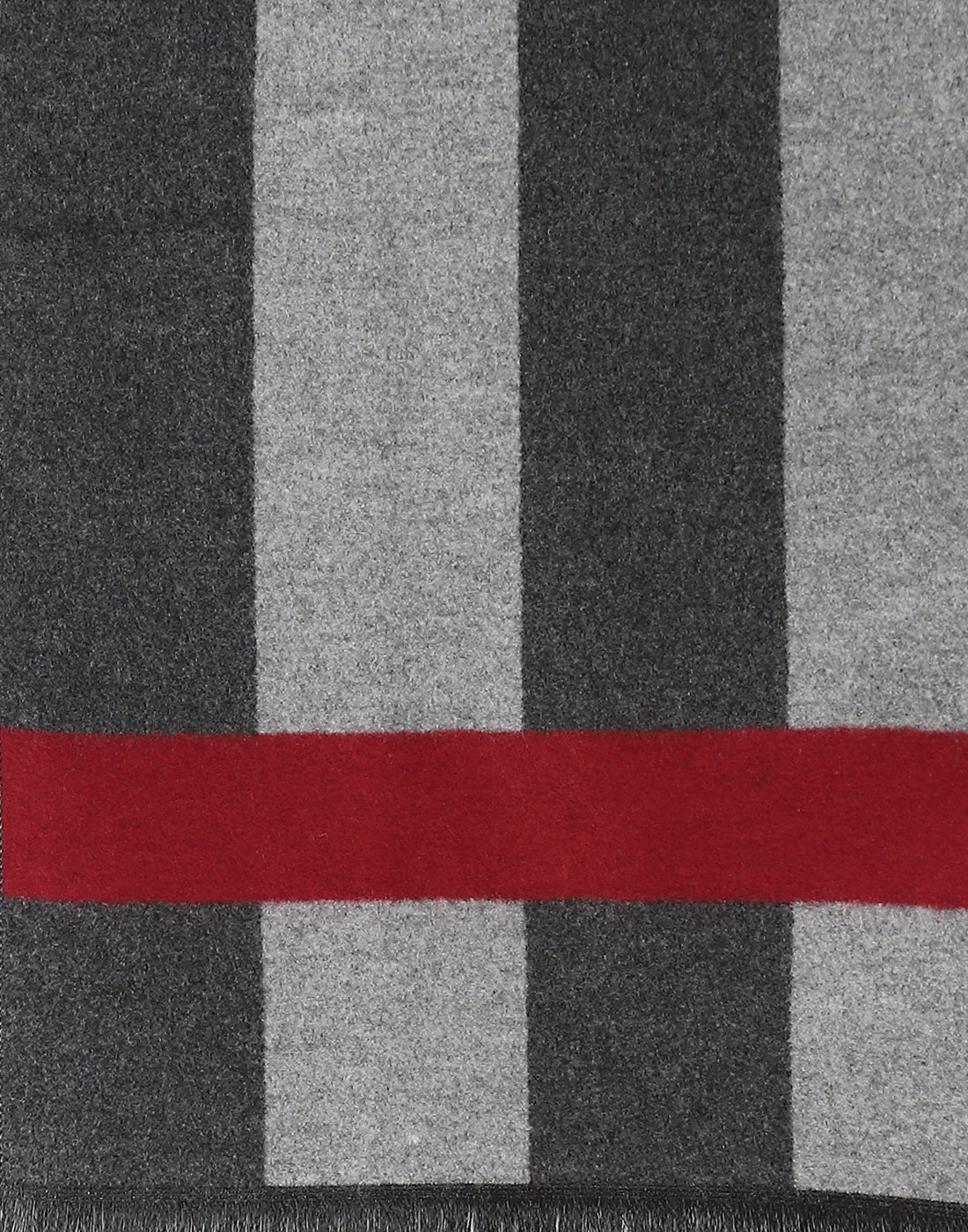 Men Grey Solid Muffler