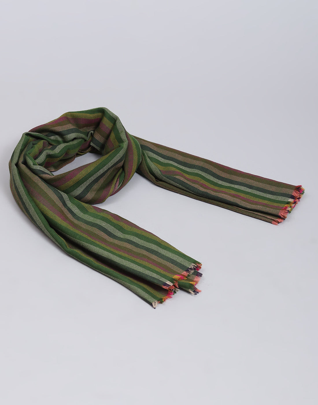 Women Multicolor Stripe Shawl