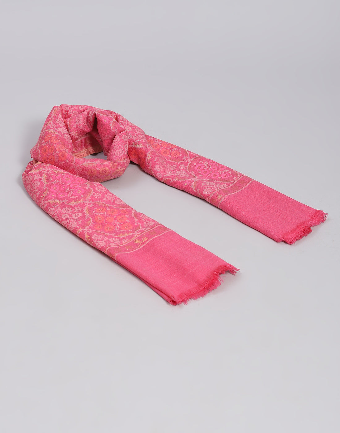 Buy Women Pink Self Design Shawl Online in India Monte Carlo