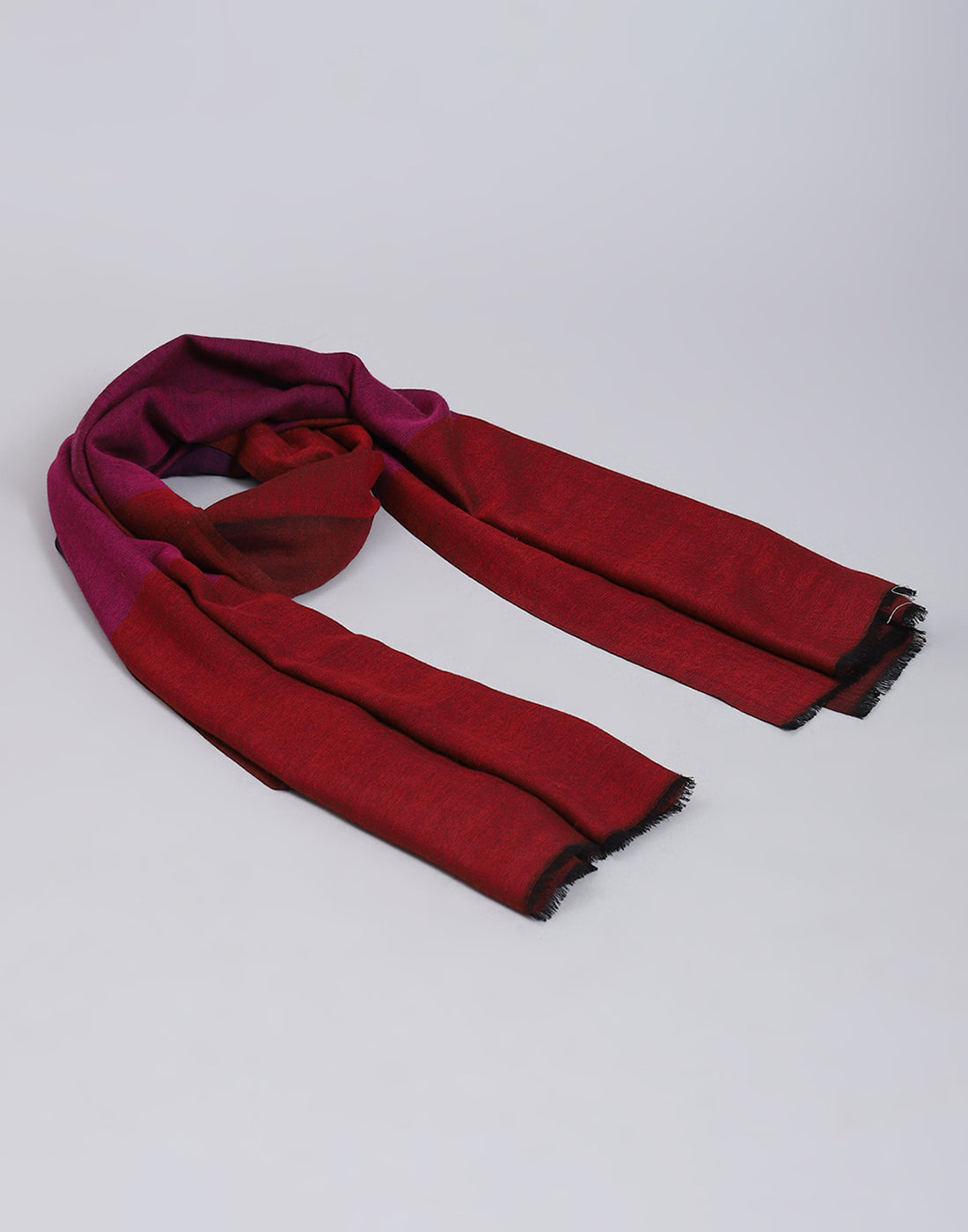 Women Red Solid Stole