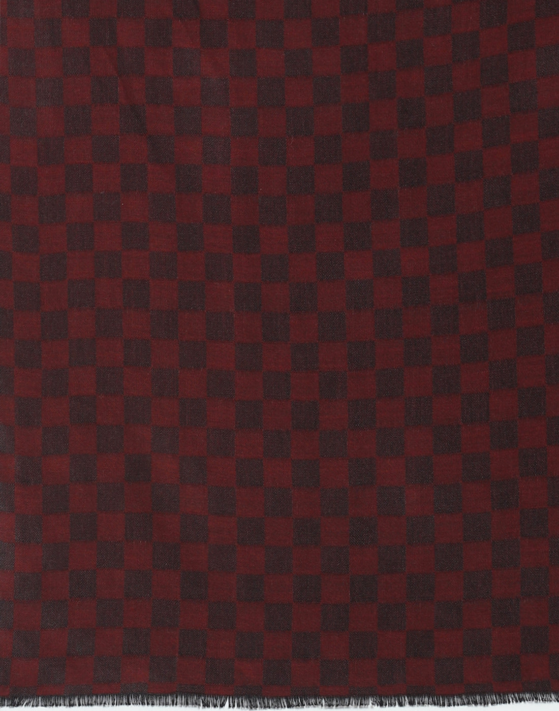 Women Maroon Self Design Stole