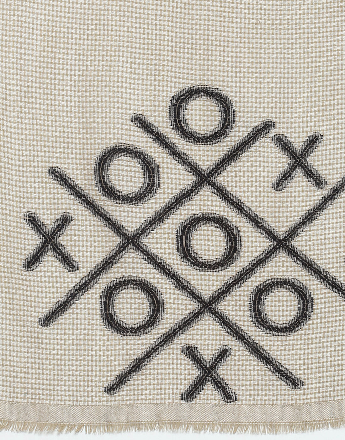 Women Olive Self Design Stole