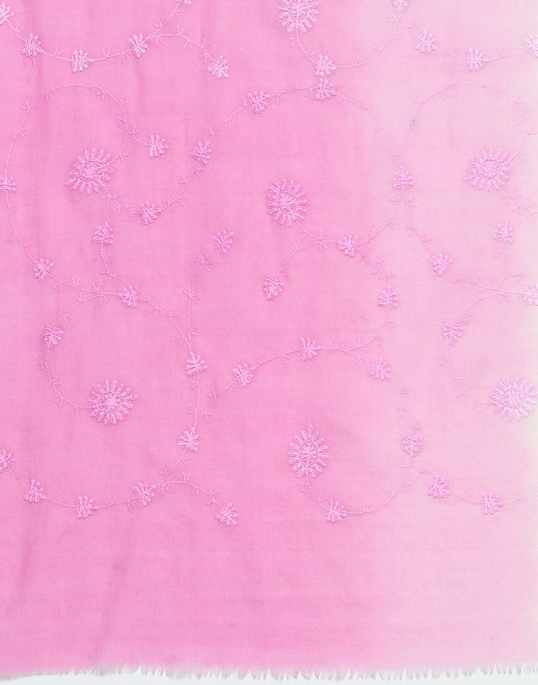 Women Pink Self Design Stole