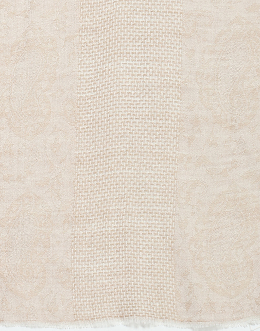 Women Beige Solid Stole