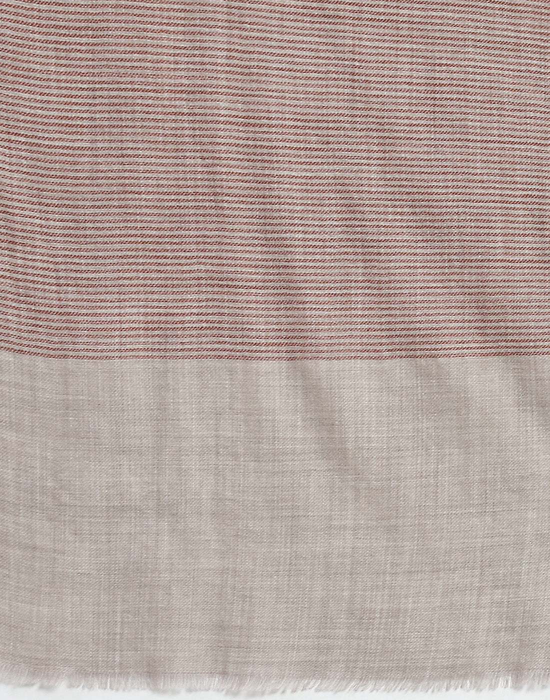 Women Khaki Stripe Stole