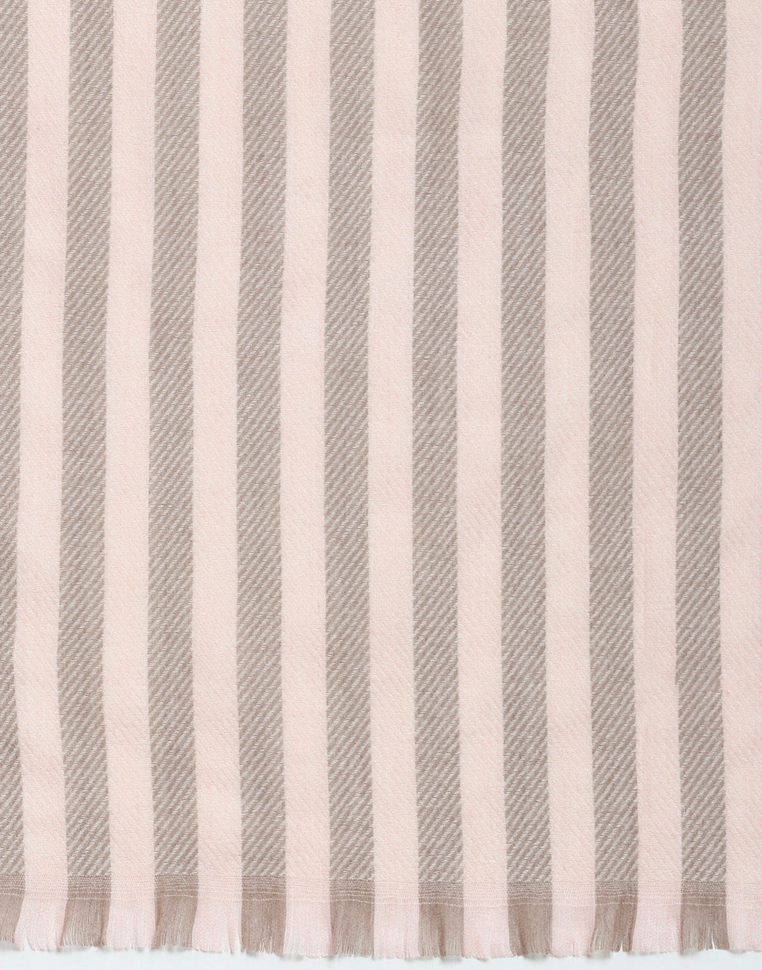 Women Beige Stripe Stole