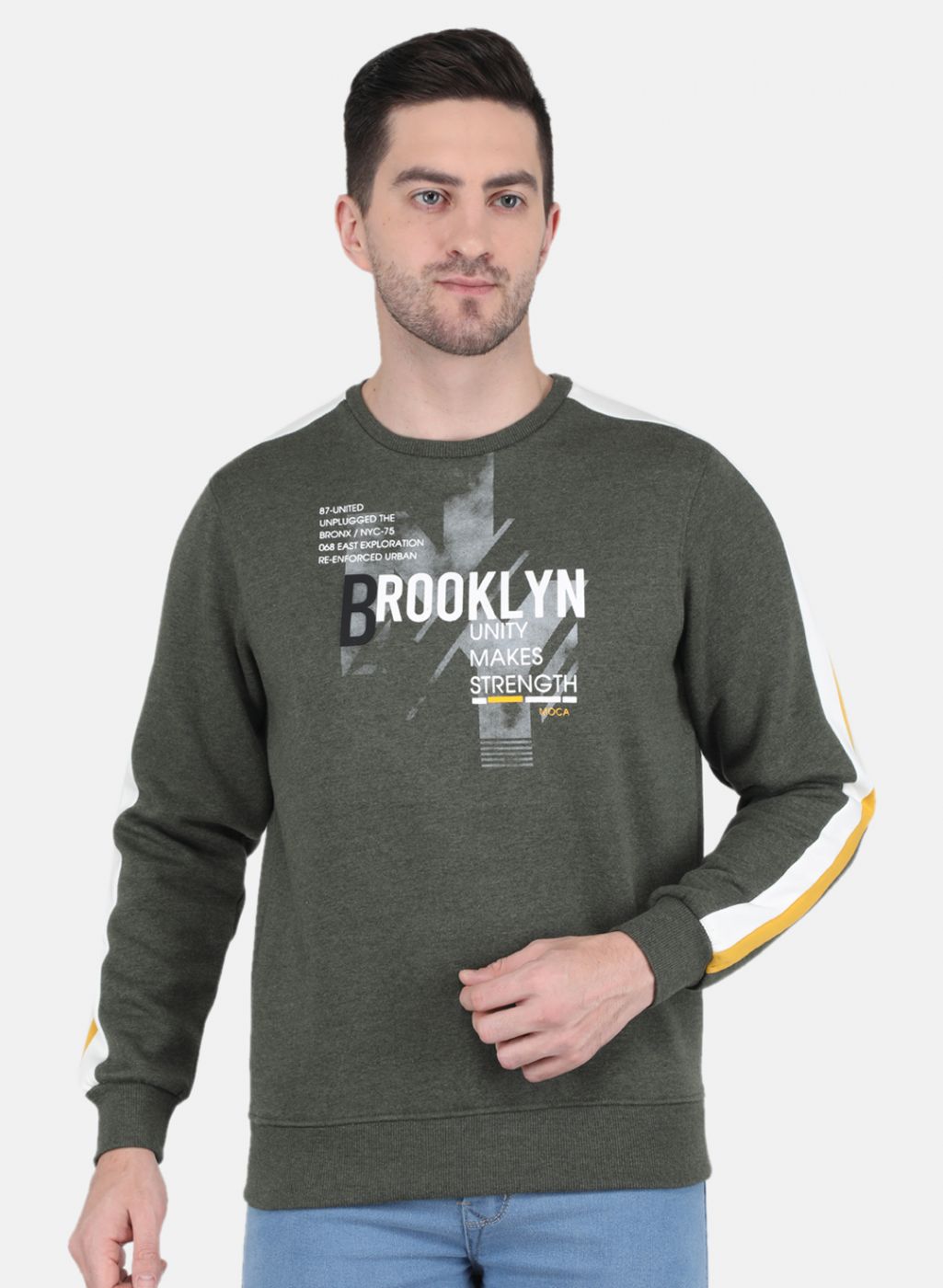 Jeans Sweatshirt For Men Online PEPE JEANS Men Solid Sweatshirt