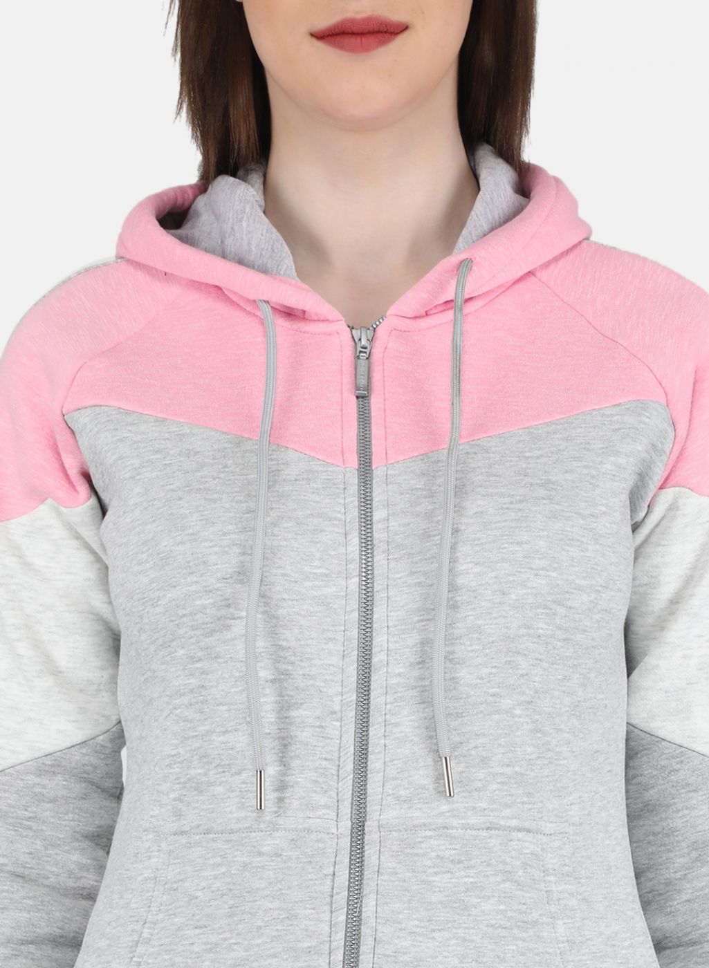 Women Grey Solid Tracksuit