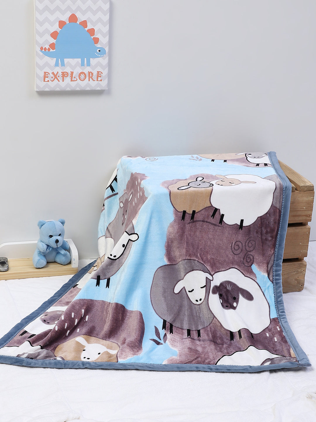 Printed Baby Blanket for Heavy Winter -2 Ply