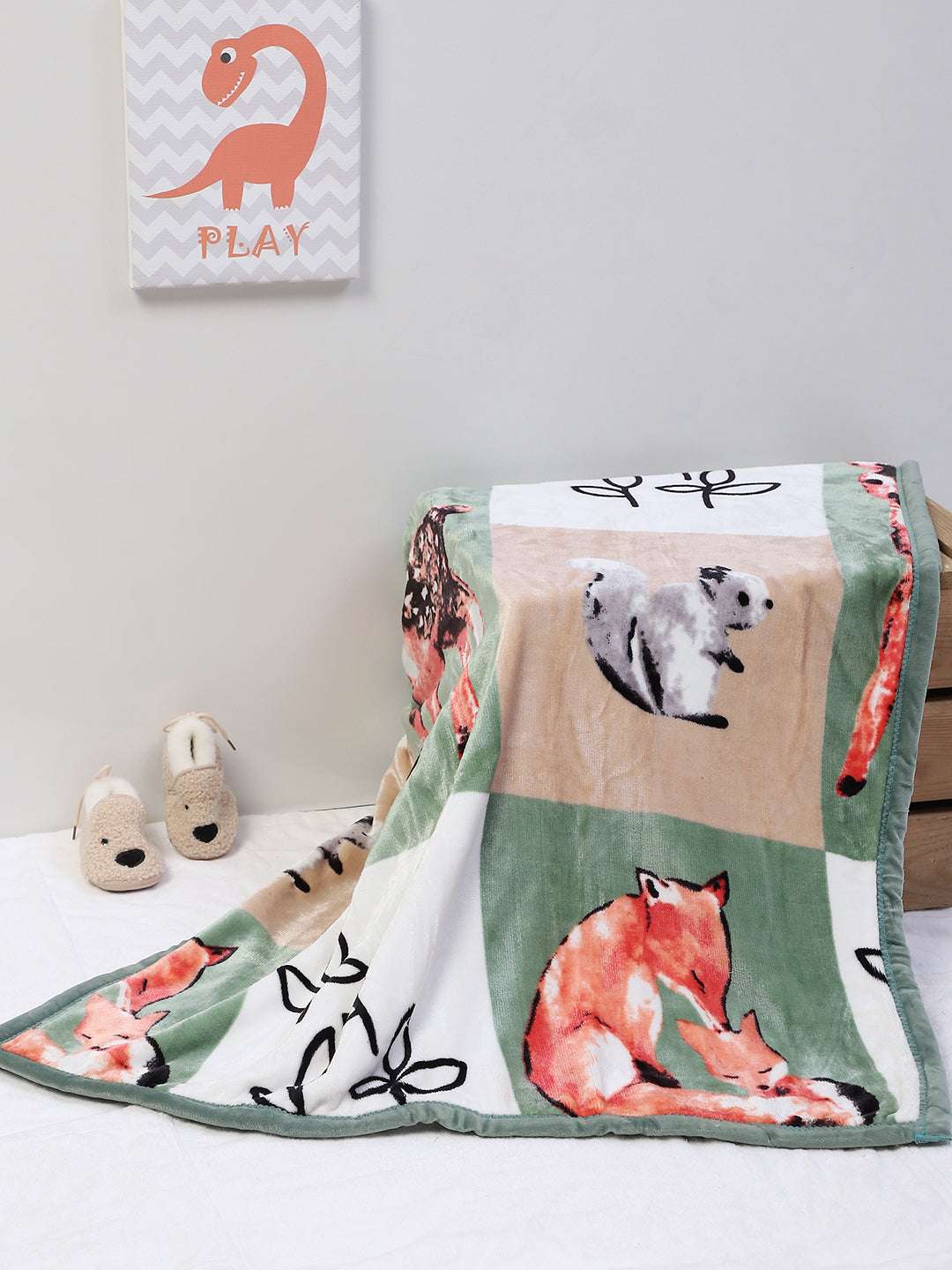 Printed Baby Blanket for Heavy Winter -2 Ply