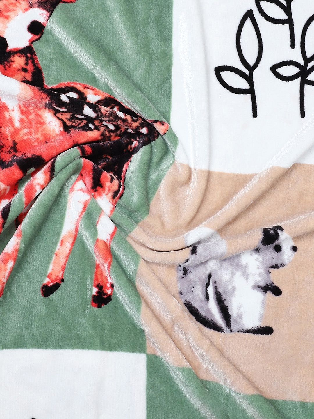 Printed Baby Blanket for Heavy Winter -2 Ply