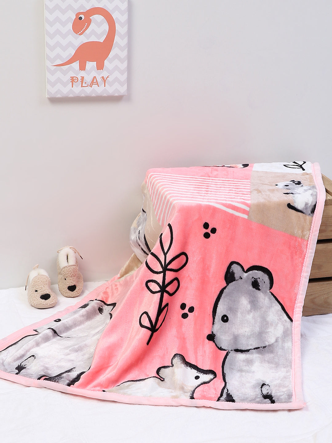 Printed Baby Blanket for Heavy Winter -2 Ply